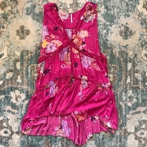 Free People Purple Haze Top